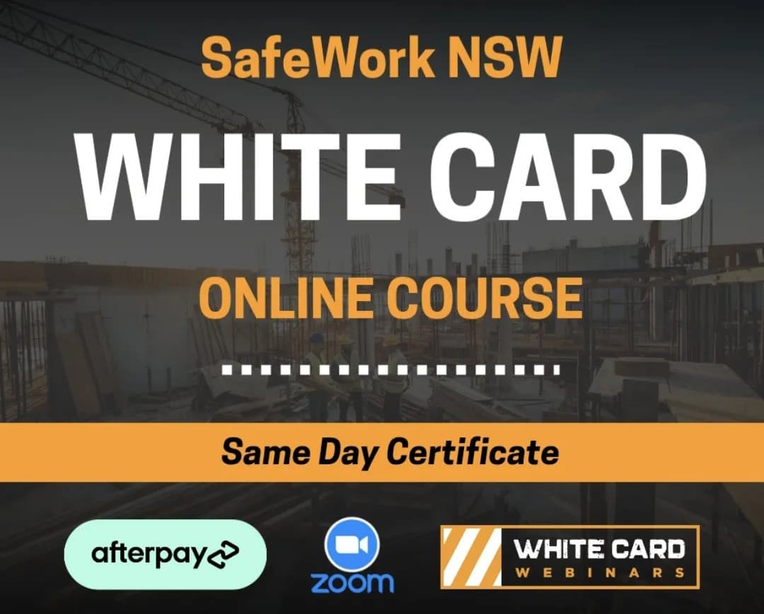 Online White Card Training Platform Streamlines Construction Certification in New South Wales