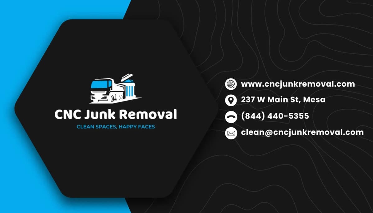 CNC Junk Removal Leads with Eco-Friendly and Affordable Services in Mesa