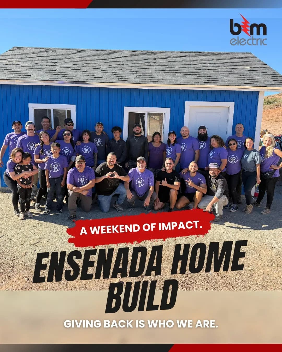B&M Electric Completes Rapid Home Build in Mexico, Highlighting Corporate Philanthropy Model