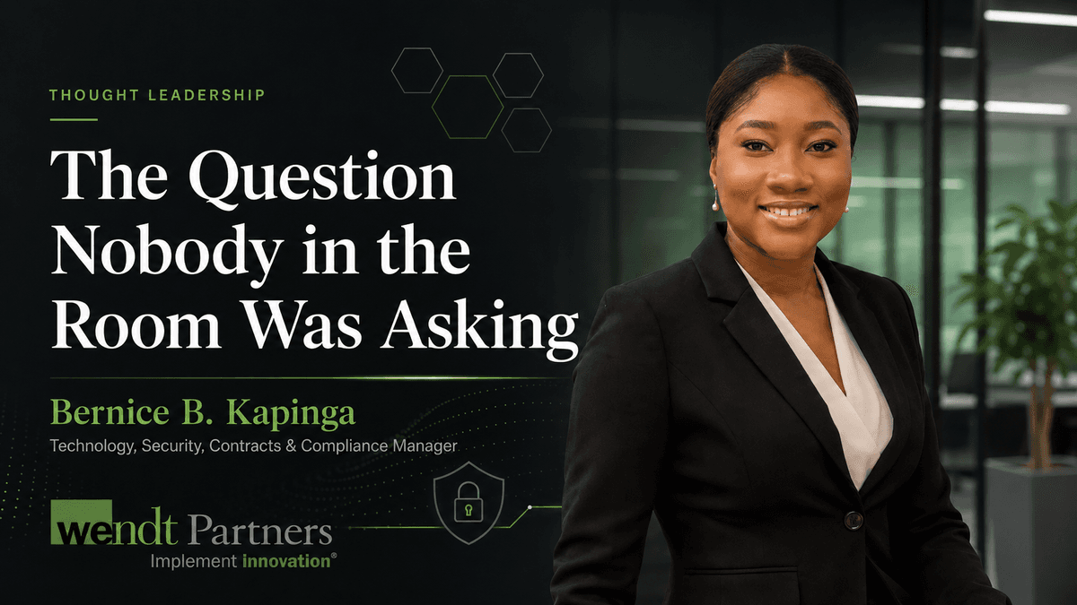 Wendt Partners' Bernice Kapinga to Address Legal Careers Workshop Amid Security and AI Milestones