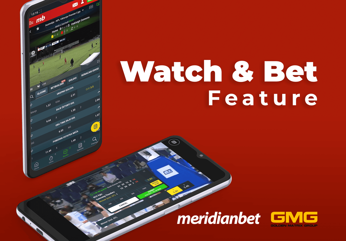 Meridianbet's Watch & Bet Feature Set to Revolutionize Live Sports Betting Experience