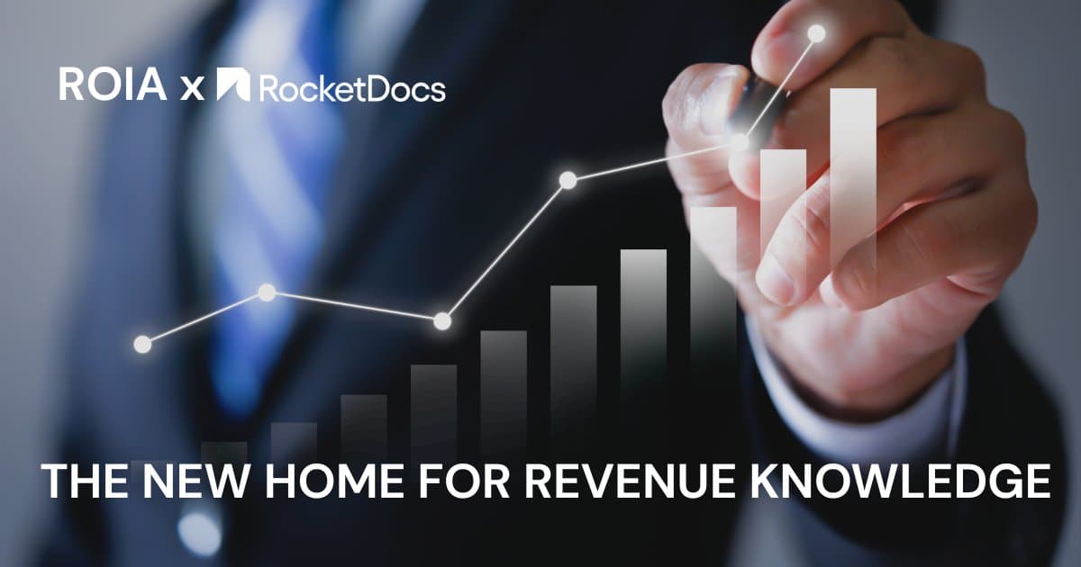 RocketDocs Joins ROIA as Founding Member to Advance Revenue Knowledge Management