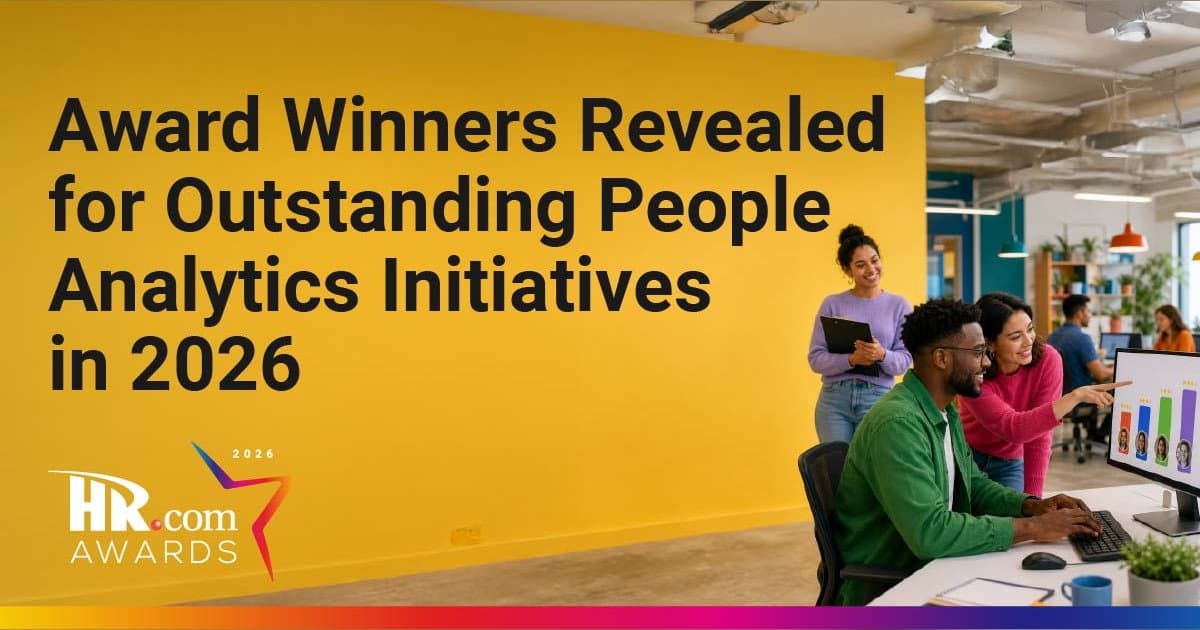 HR.com Announces 2026 People Analytics Award Winners, Highlighting AI-Driven HR Transformation