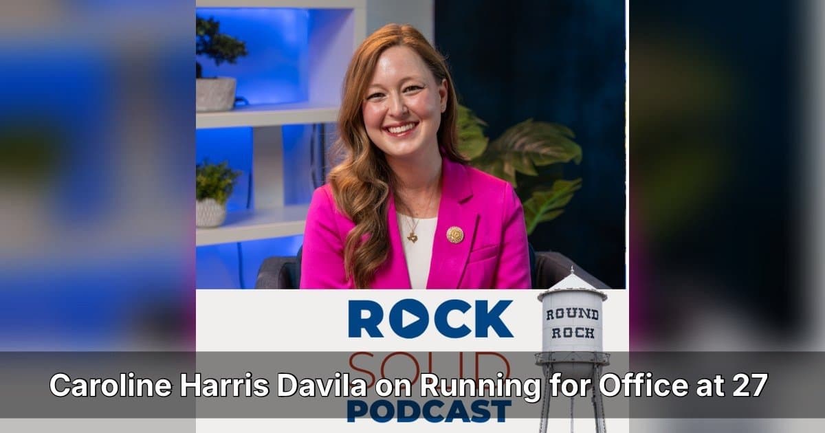 Texas State Rep. Caroline Harris Davila Shares Journey from Fearful Speaker to Community Advocate in Podcast Interview