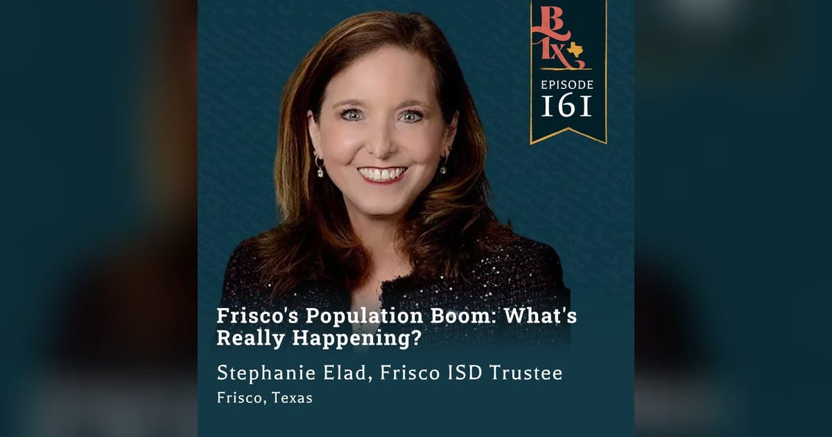Frisco ISD Trustee Stephanie Elad on Enrollment Decline, Teacher Retention, and Career Pathways