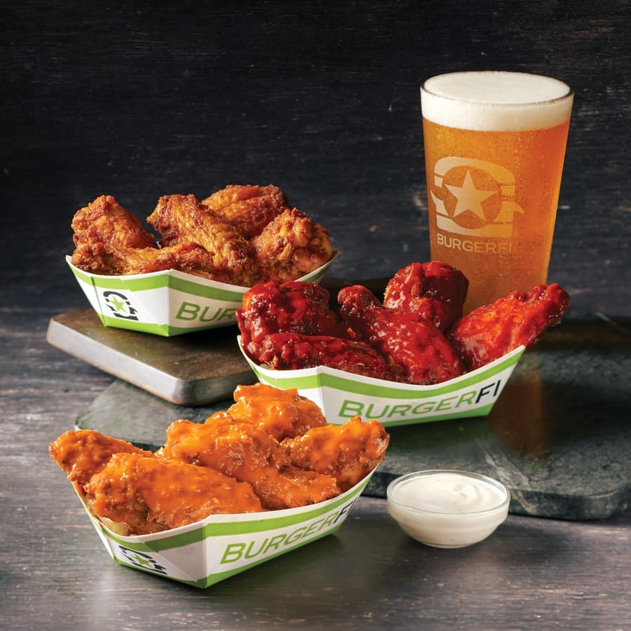 BurgerFi Celebrates National Chicken Wing Day with Exclusive $5 Offer