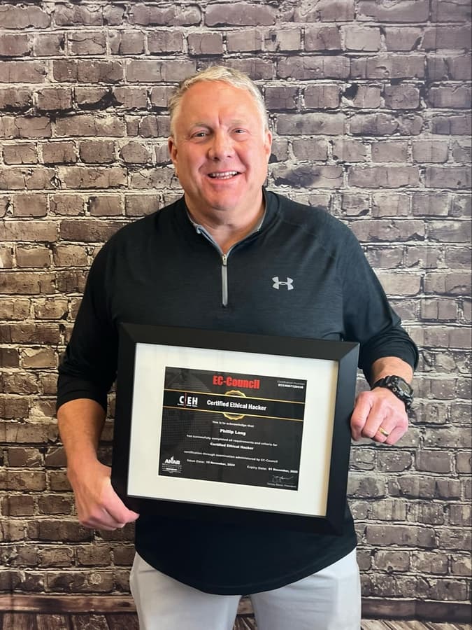 Gulf Coast Cybersecurity Firm BIS Enhances Capabilities with CEO's Ethical Hacker Certification